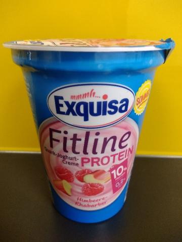 Fitline  Quark-Joghurt-Creme Protein Himbeere-Rhabarber, Speiseq | Hochgeladen von: FXRD