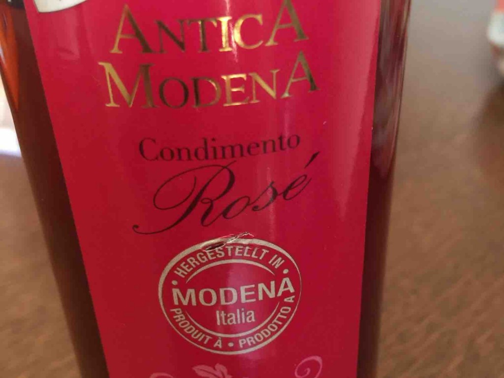 Antica Modena Condimento Rosé, Weissweinessig mit Traubenmost vo | Hochgeladen von: Fist