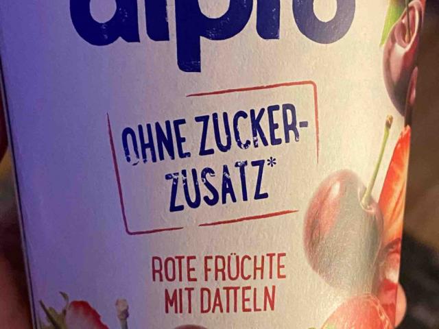 alpro Rote Früchte mit Datteln, ohne Zucker by Jaqxz | Hochgeladen von: Jaqxz