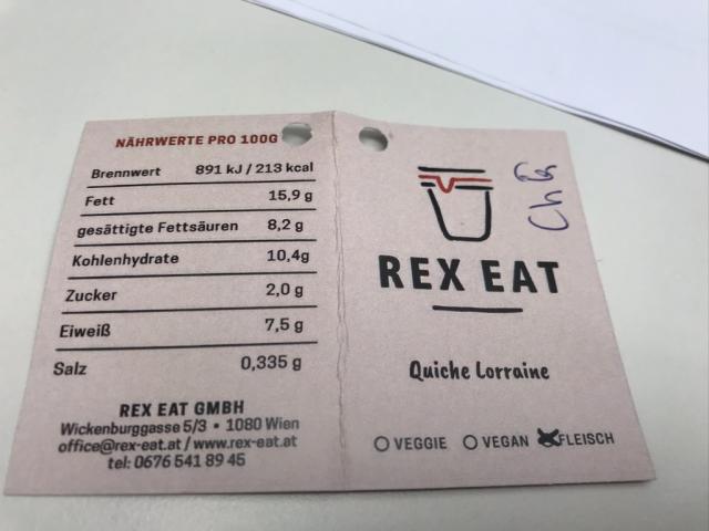 Rex Eat: Quiche Lorraine | Hochgeladen von: chriger