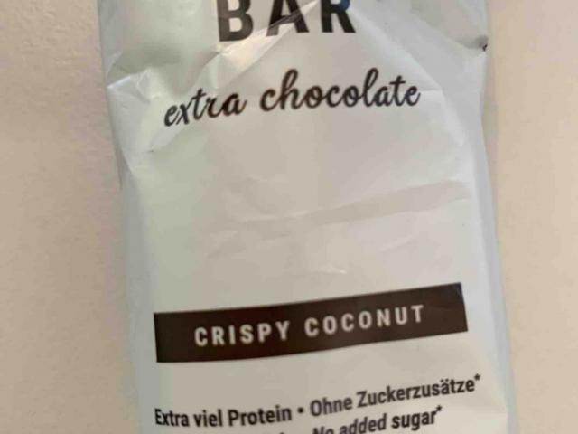 Protein Bar (extra chocolate), Crispy Coconut by dancebee | Uploaded by: dancebee