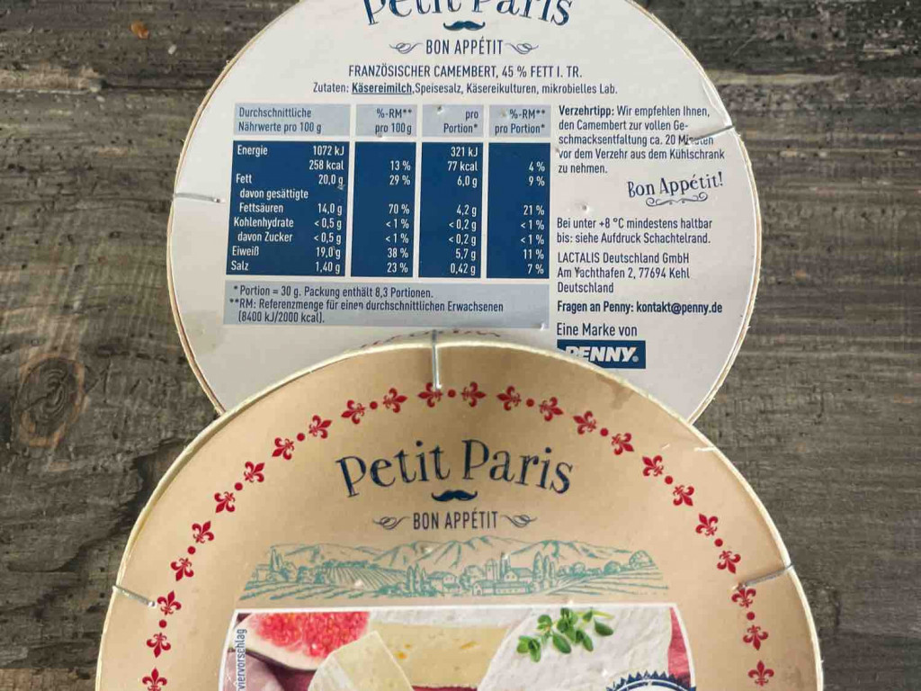 Petit Paris Französischer Camembert Würzig, 45% Fett von marioer | Hochgeladen von: marioerkmann