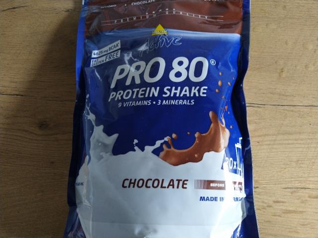 Inko Active Pro 80 Protein Shake Chocolate, Schokolade von sharo | Uploaded by: sharouna