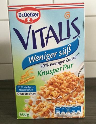 Vitalis Weniger Süß, Knusper Pur | Hochgeladen von: Ummi