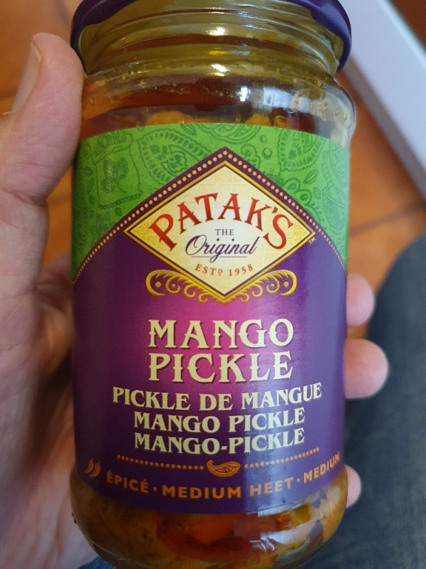 Pataks Mango Pickle von Webe | Hochgeladen von: Webe