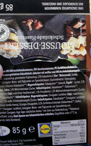 Mousse-Dessert Schokolade-Haselnuss von haney | Hochgeladen von: haney