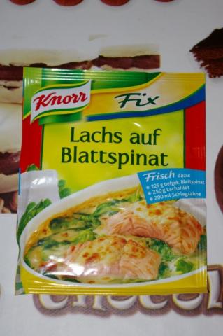 Knorr Lachs auf Blattspinat | Hochgeladen von: Chivana