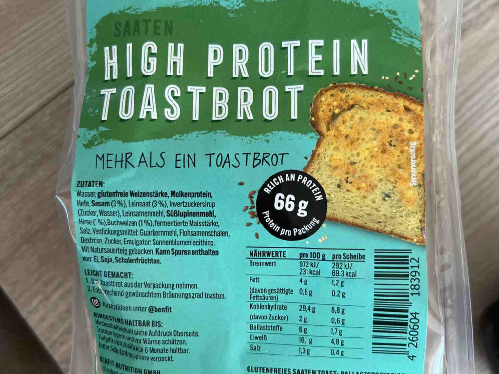 High Protein Toastbrot, Saaten von domi6291 | Hochgeladen von: domi6291
