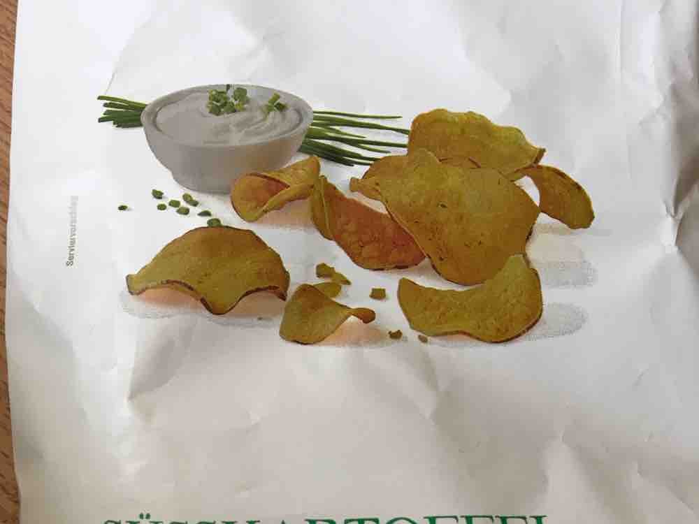 Süsskartoffel Chips Schnittlauch-Sauerrahm Geschmack von futago | Hochgeladen von: futago