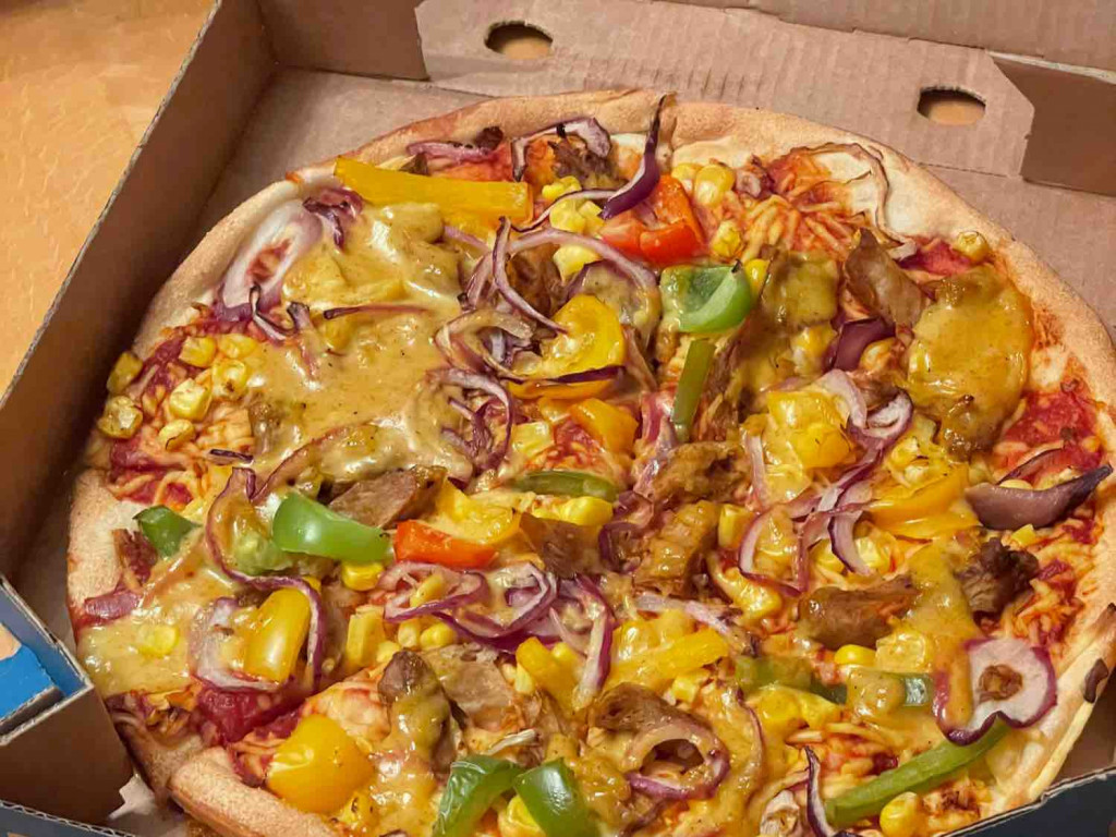 Pizza Vegan Curry, classic von Nastya04 | Hochgeladen von: Nastya04