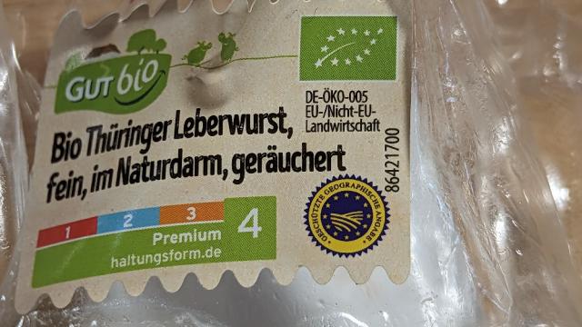 Bio Thüringer Leberwurst fein, im Naturdarm, geräuchert von purz | Hochgeladen von: purzel1209