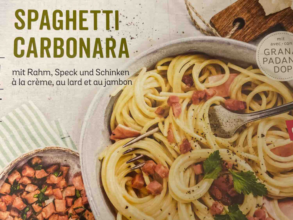 Betty Bossi, Spaghetti Carbonara Kalorien Neue Produkte Fddb