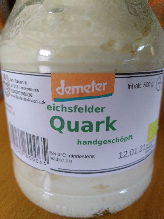 Eichsfelder Quark, handgeschöpft 45 % Fett i. Tr. von Alexfon | Hochgeladen von: Alexfon