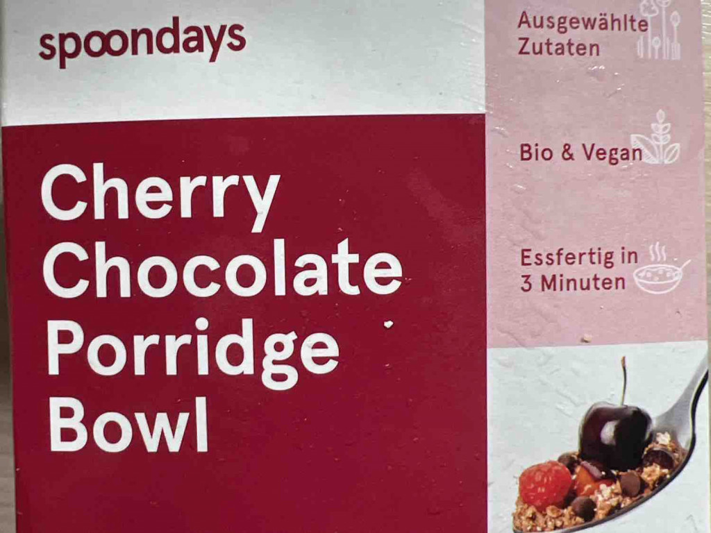 Cherry Chocolate Porridge Bowl von el Fuerte | Hochgeladen von: el Fuerte
