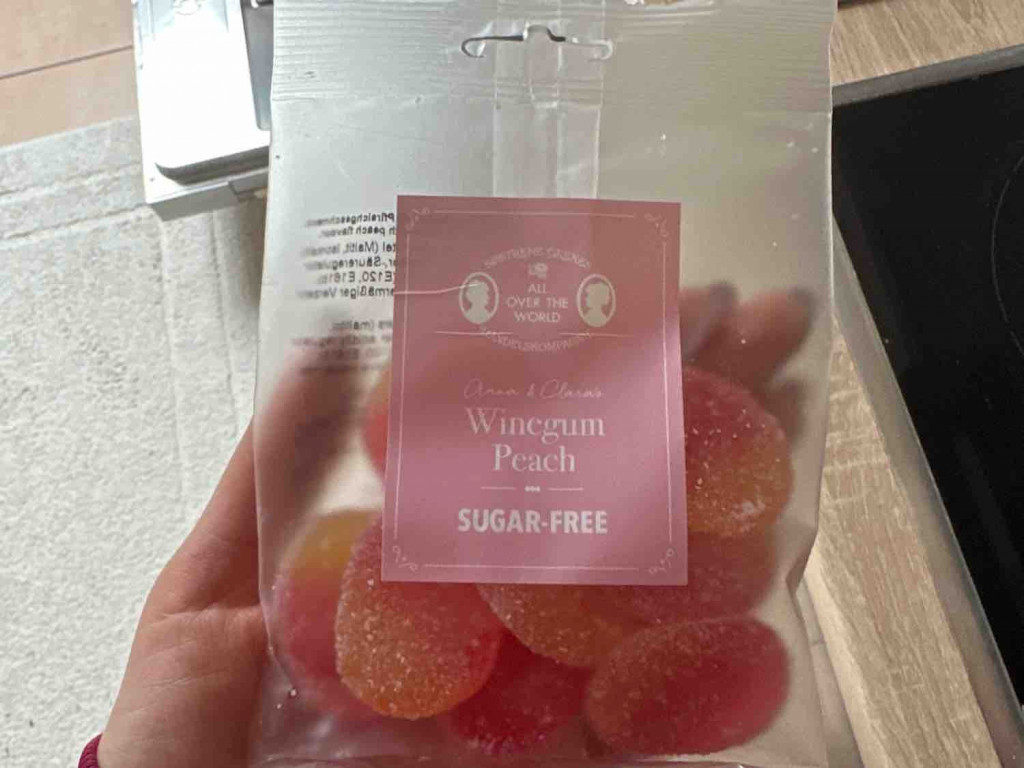 Winegum Peach, Sugar-free von mariehartrampf | Hochgeladen von: mariehartrampf