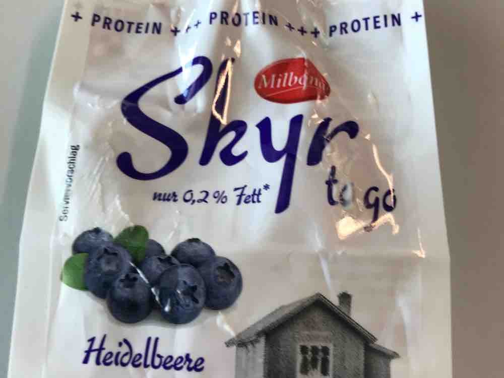 skyr to go Heidelbeere, Milchanteil 0,2 %  von Giant | Hochgeladen von: Giant