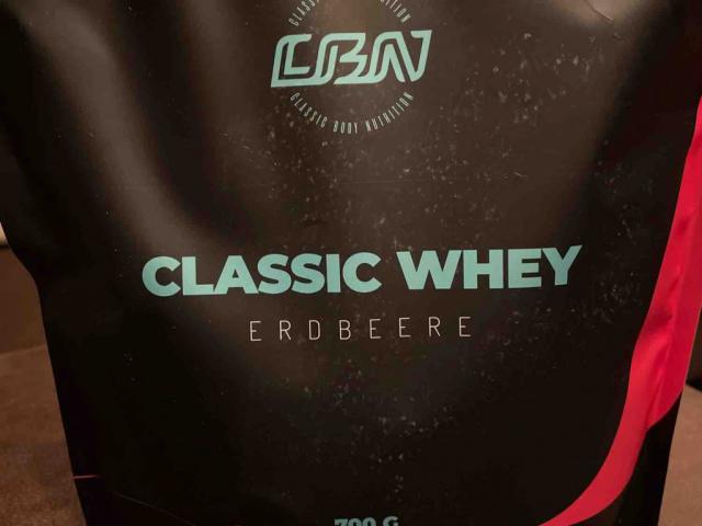 CBN   Classic Whey Erdbeere, mit Wasser von Laleluni | Hochgeladen von: Laleluni