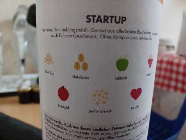 Mein Lieblingsmüsli STARTUP von KleineLissie | Hochgeladen von: KleineLissie