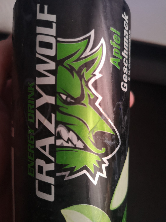 Crazy Wolf, Energy Drink, Apfel Kalorien - Neue Produkte - Fddb