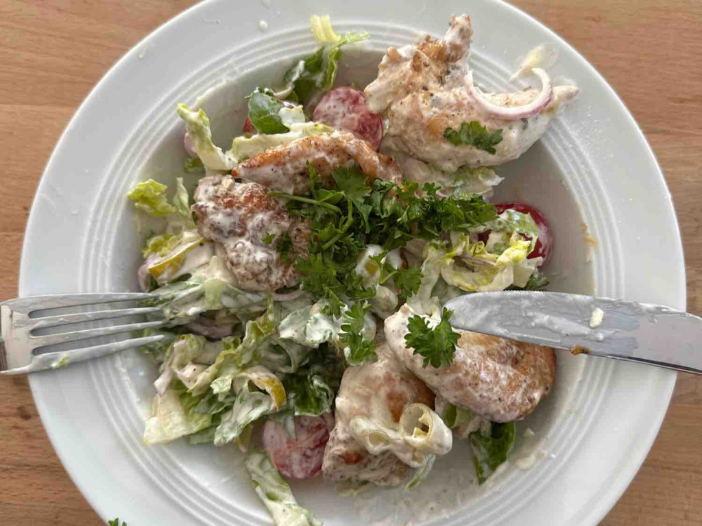 taco-salat mit Hühnchen, jalapenjodressing, Avocado von McFly321 | Hochgeladen von: McFly321