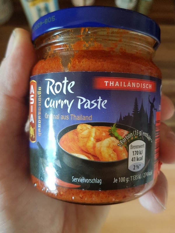 Rote Curry Paste, Original aus Thailand von Simsala | Hochgeladen von: Simsala