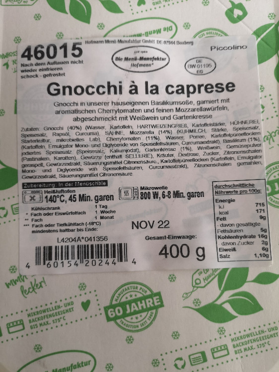 Gnocchi à la Caprese, Hofmann 6015 von Panzerknacker | Hochgeladen von: Panzerknacker