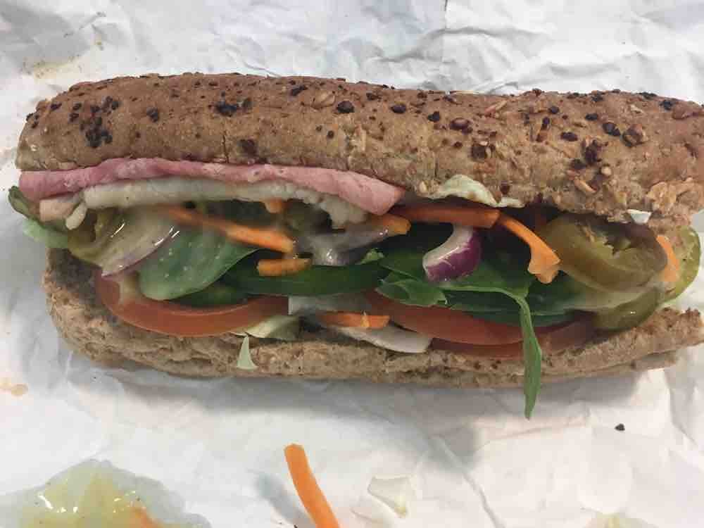 Subway Sandwich 6-inch, Turkey & Ham, Honey Oat Brot, Honey  | Hochgeladen von: almaschaffts