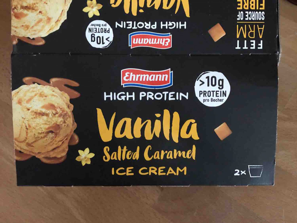 High Protein Ice Cream, Vanilla Salted Caramel von Severio | Hochgeladen von: Severio