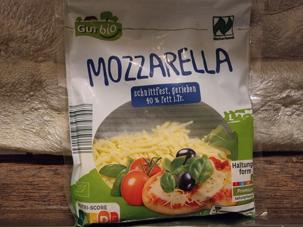 Mozzarella gerieben, 40% Fett i. Tr. von Blmsche | Hochgeladen von: Blmsche
