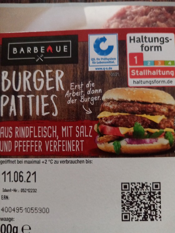 Burger Patties Barbecue Netto, Rind von forstfisch77 | Hochgeladen von: forstfisch77