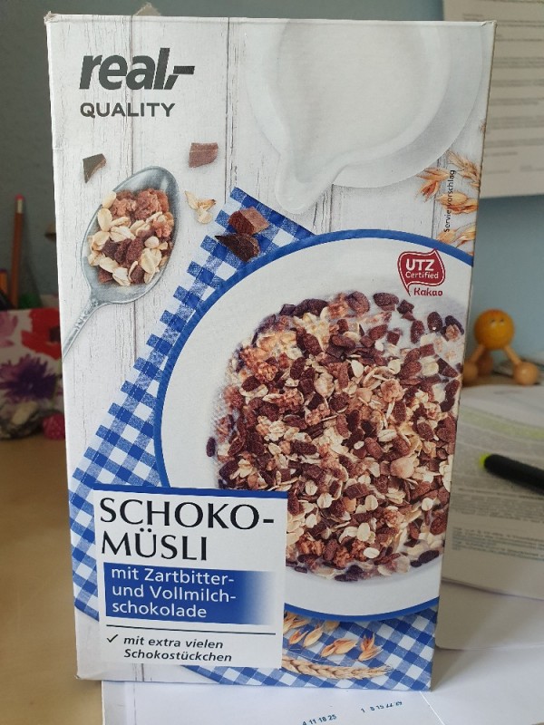 Schoko-Müsli mit Zartbitter- und Vollmilchschokolade von Juliane | Hochgeladen von: Juliane81