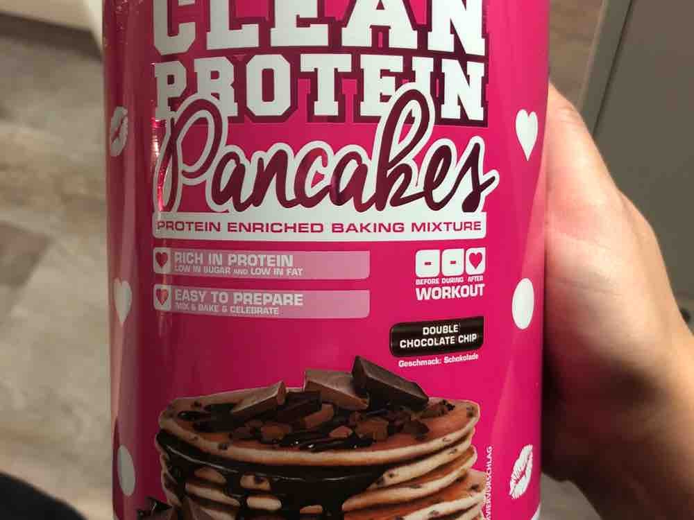 Clean Protein Pancakes Double Chocolate Chip, mit Wasser von San | Hochgeladen von: Sandra11