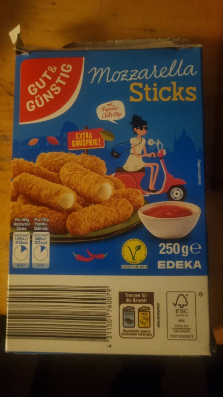 Mozarella Sticks von Jansler | Hochgeladen von: Jansler