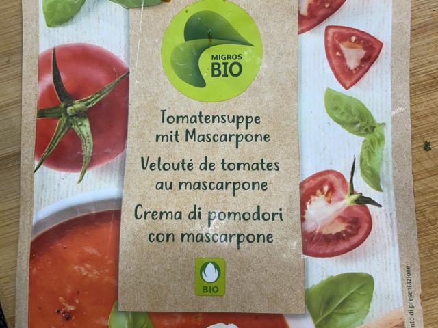 Tomatensuppe mit Mascarpone, Migros BIO von jeanyb83 | Hochgeladen von: jeanyb83