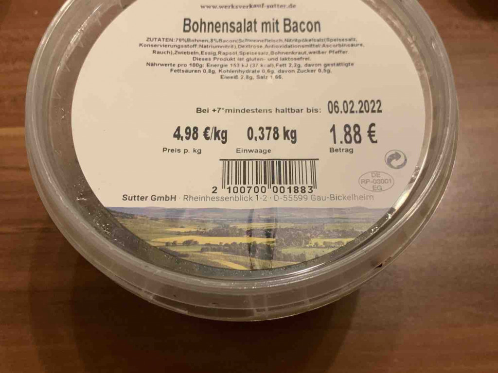 Bohnensalat mit Bacon von frankschmitt433 | Hochgeladen von: frankschmitt433