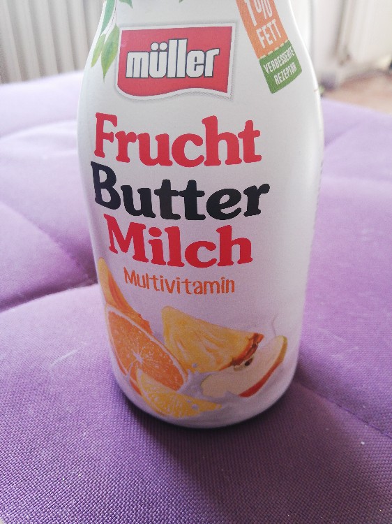 Müller, Frucht Buttermilch, Multivitamin Kalorien - Milchgetränke - Fddb