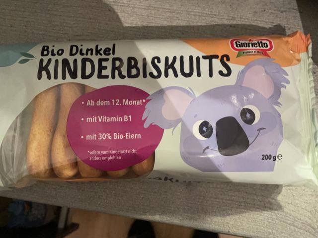 Giorietto Bio Dinkel Kinderbiskuits von pfeiffi | Hochgeladen von: pfeiffi