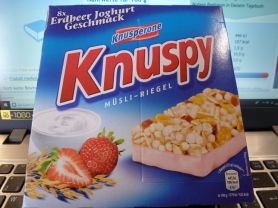 Knuspy Müsli-Riegel, Erdbeer-Joghurt | Hochgeladen von: Dunja11