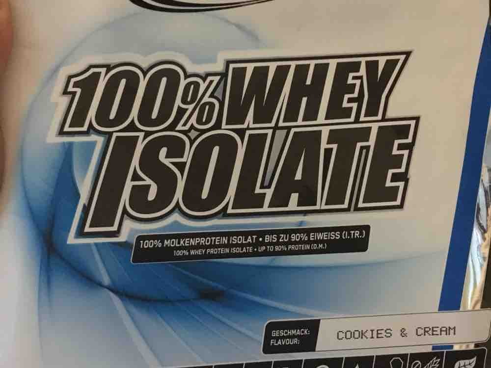 100% Whey Isolate, Cookies & Cream von vanessawey | Hochgeladen von: vanessawey