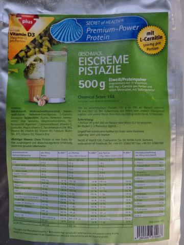 Premium-Power Protein, Eiscreme Pistazie von Herby123 | Hochgeladen von: Herby123