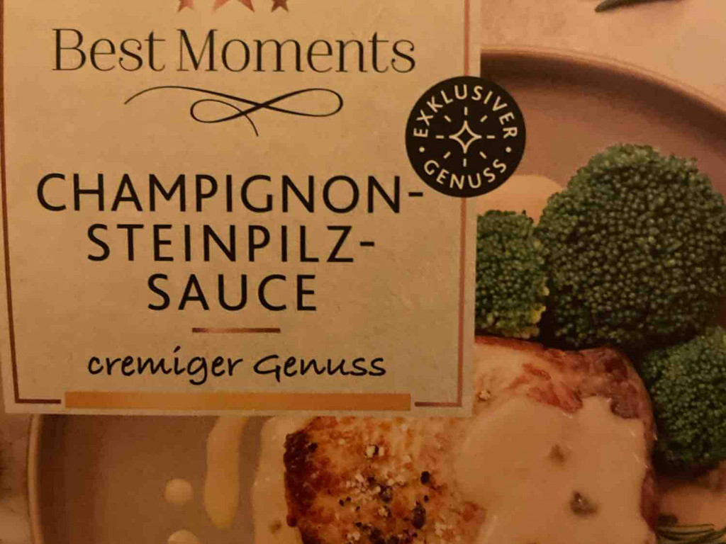Champignon-Steinpilz-Sauce, cremiger Genuss von dvoigt | Hochgeladen von: dvoigt