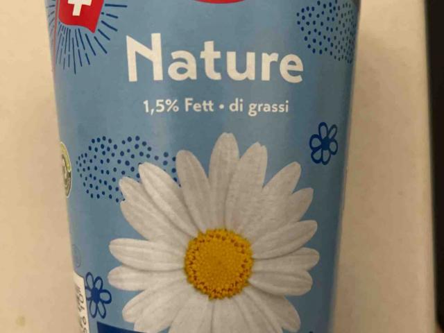 joghurt nature, pasteurisierte milch. 1.5%  Fett im milchanteil  | Hochgeladen von: WolffPeter