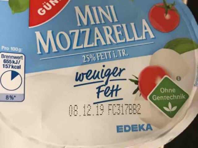 Mini Mozzarella, 25% Fett von Newhack | Hochgeladen von: Newhack