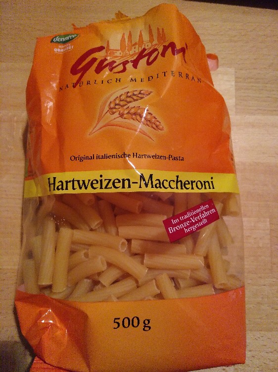 Hartweizen-Maccheroni von Schattey | Hochgeladen von: Schattey