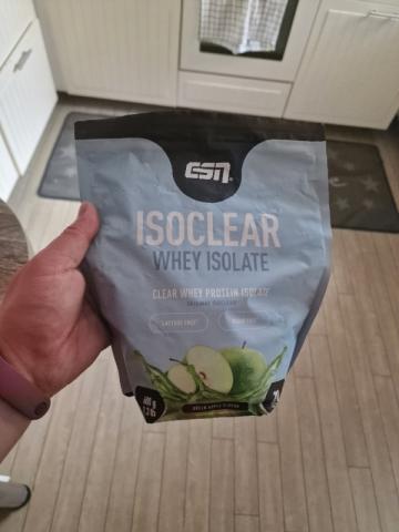 ESN Isoclear Whey Isolat Green Apple Flavor von Nubysan | Hochgeladen von: Nubysan