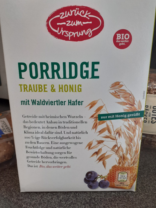 Porridge Hafermahlzeit Basis , mit Hafer aus dem Wakdviertel  vo | Hochgeladen von: NinaR82