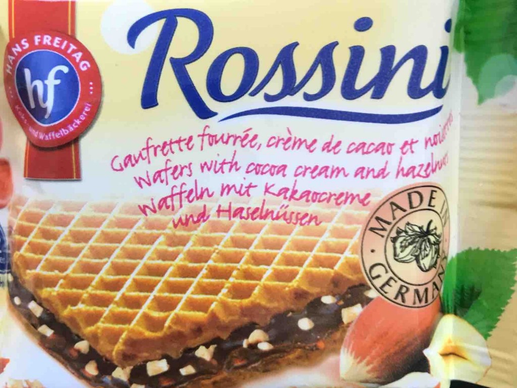 Rossini Waffeln mit Kakaocreme und Haselnüssen von internetoberm | Hochgeladen von: internetobermacker