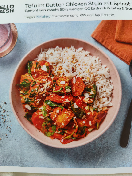 Tofu im Butter Chicken Style mit Spinat von rebbanana | Hochgeladen von: rebbanana