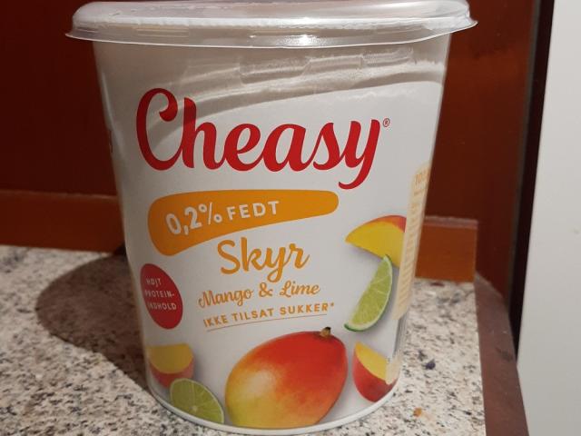 Cheasy Skyr Mango/Lime, 0.2% fat, without added sugar by davidis | Uploaded by: davidistaken