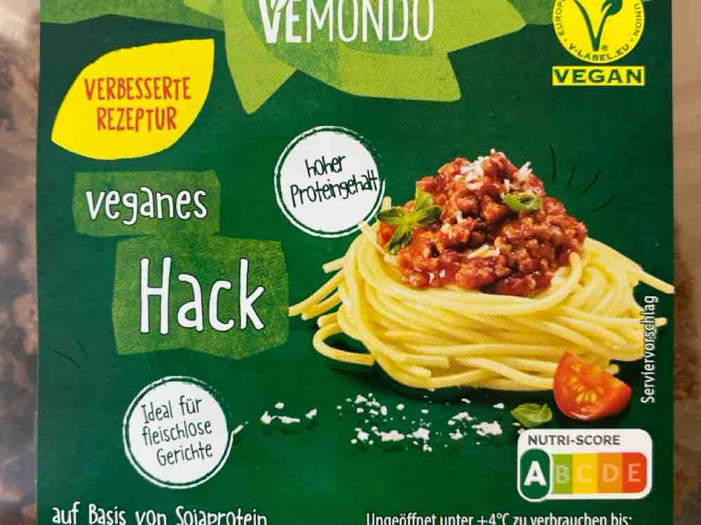 Vemondo, Veganes Hack - New - Calories products Fddb